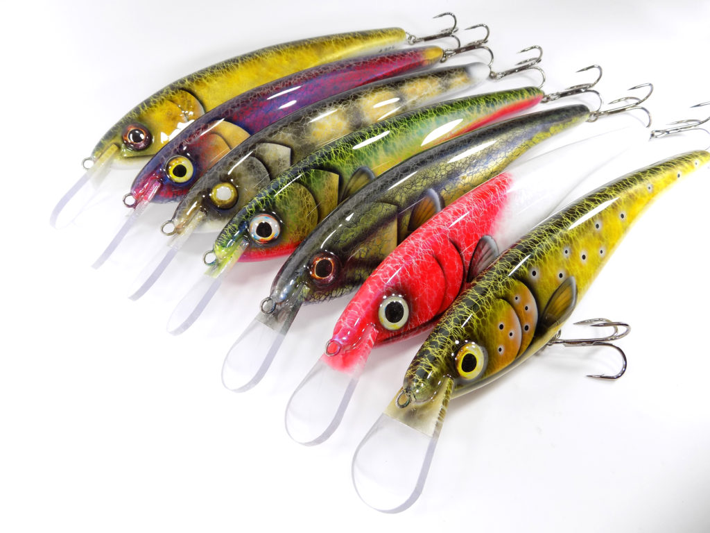 Mega Lures Premium Custom Lures for Muskie, Pike, Bass