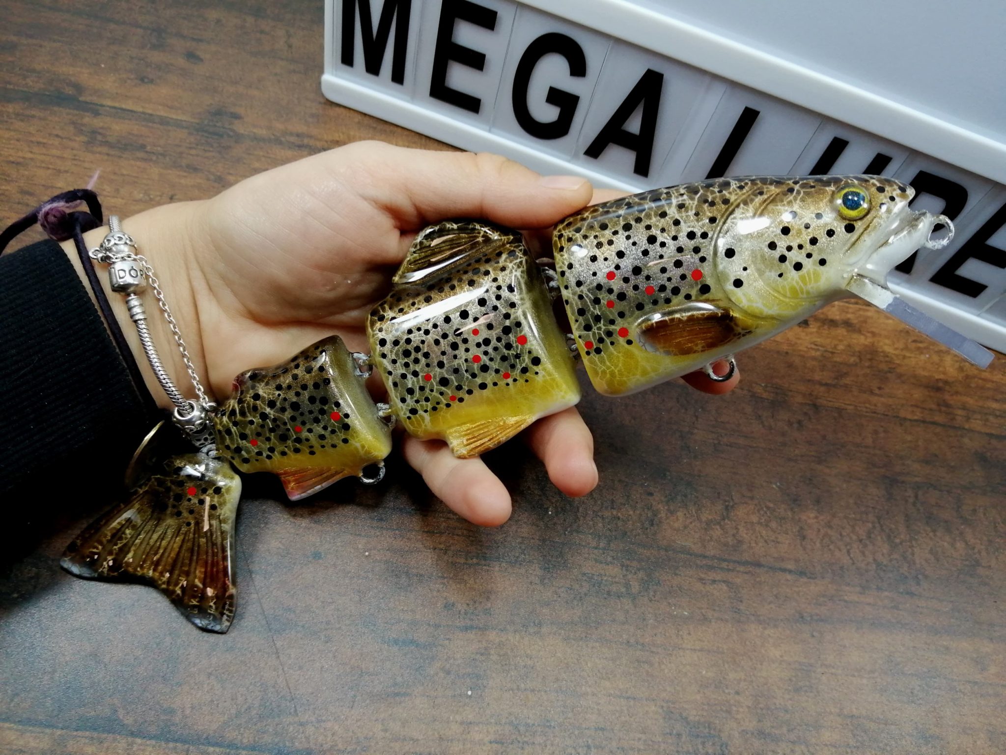Mega Trout Handmade Custom baits for Freshwater Fishing