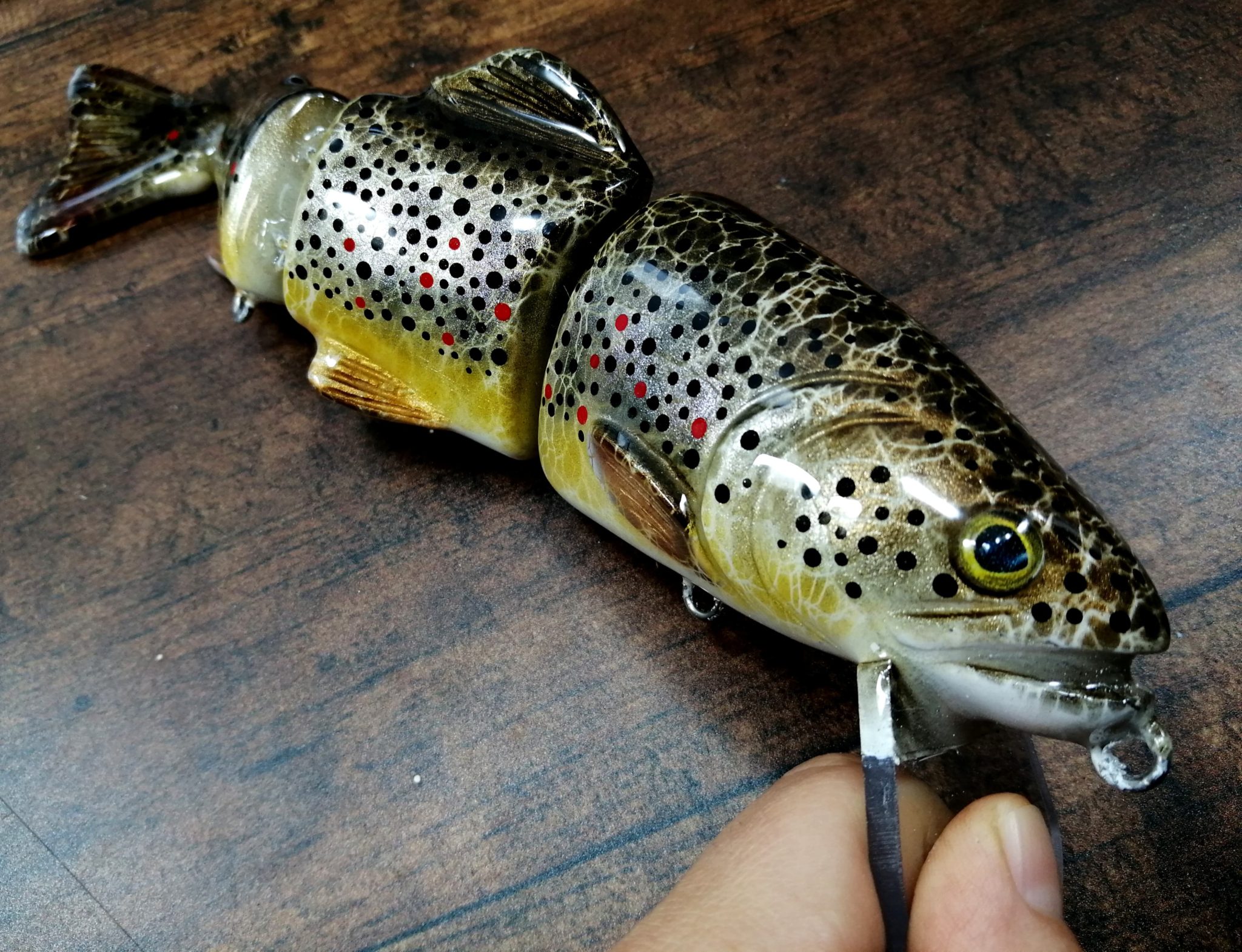 9in Mega Brown Trout - Image 2