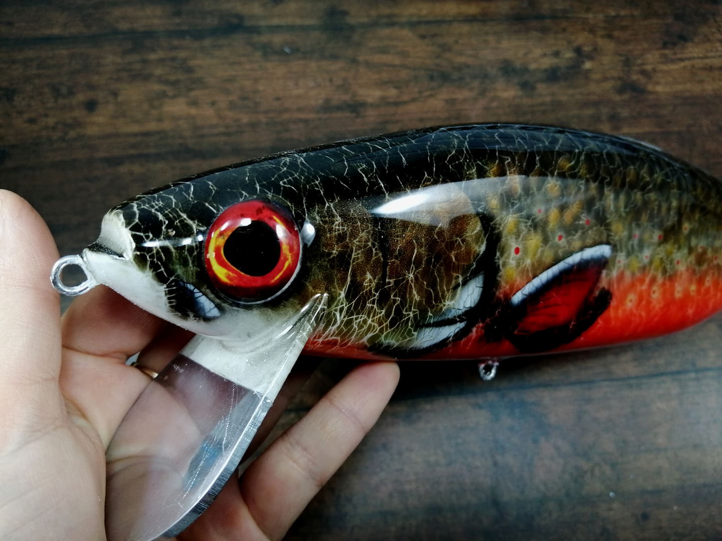 Mega Snatcher, Custom Lures, Wooden lures, mega baits