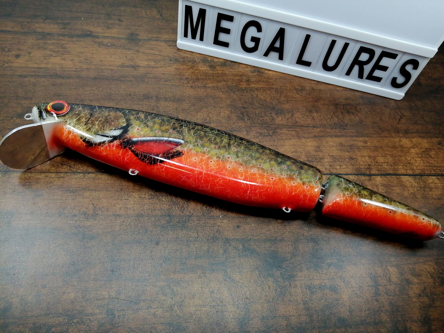 Mega Snatcher, Custom Lures, Wooden lures, musky lures