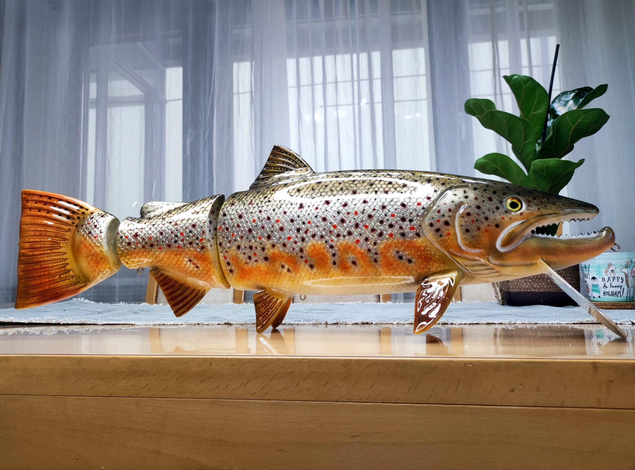 Mega Brown Trout 27in - Image 2