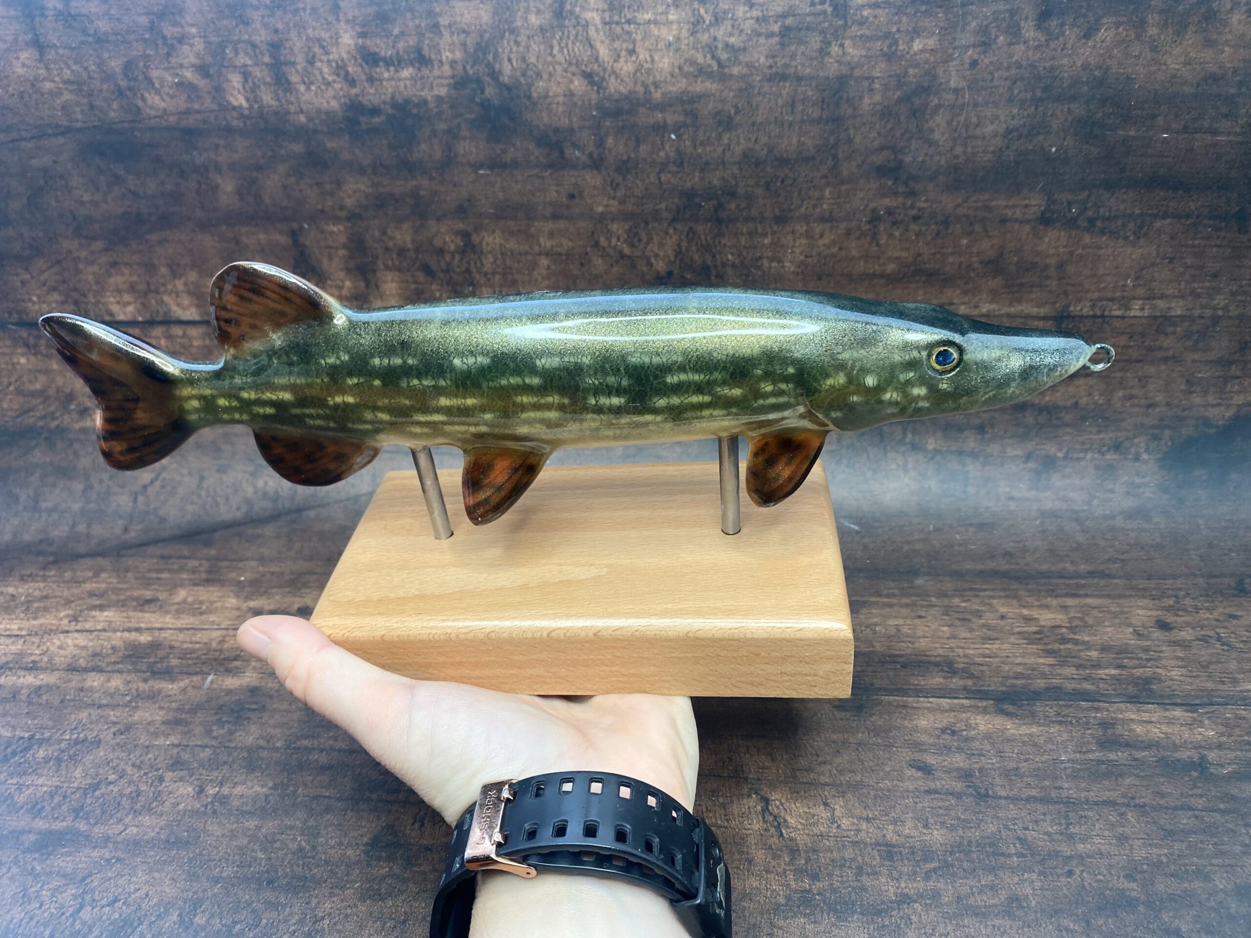 Mega Musky Desk Art